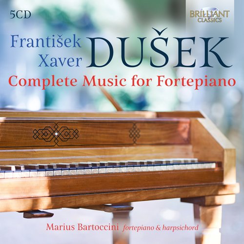 Brilliant Classics F.X. Dusek: Complete Music for Fortepiano (5CD)