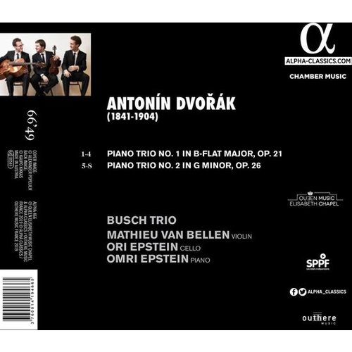 ALPHA Dvorak: Piano Trios Op. 21 And 26