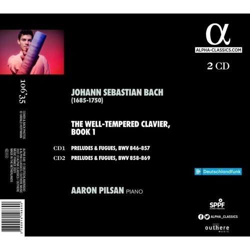 ALPHA Bach: The Well-Tempered Clavier, Book I