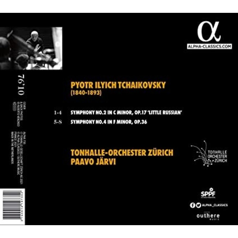 ALPHA Tchaikovsky: Symphonies 2&4
