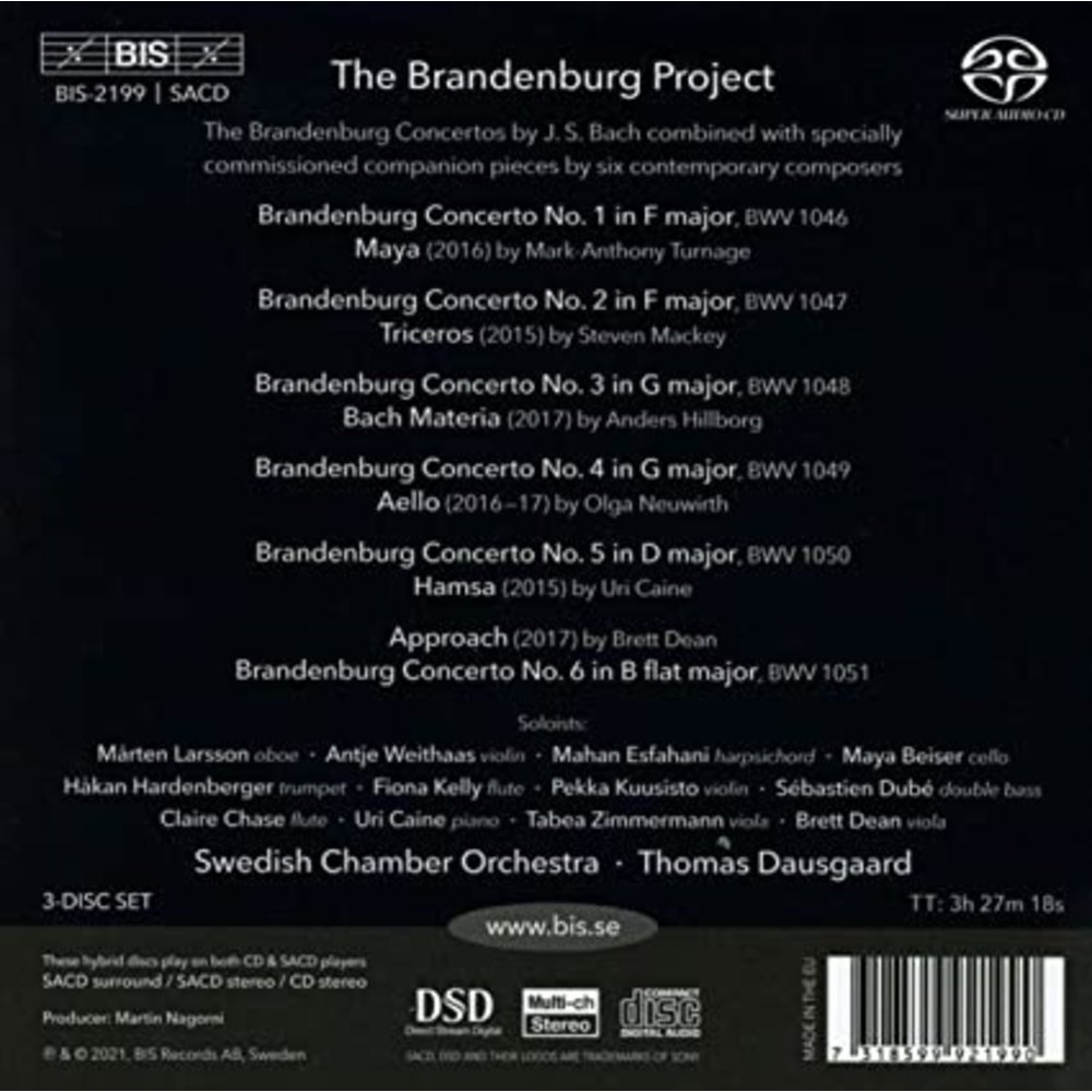 BIS The Brandenburg Project: Twelve Concertos