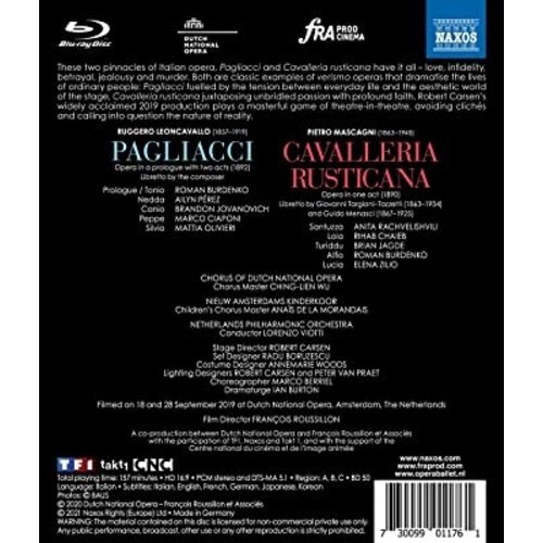 Naxos Leoncavallo: Pagliacci - Mascagni: Cavalleria rusticana (Blu-ray)