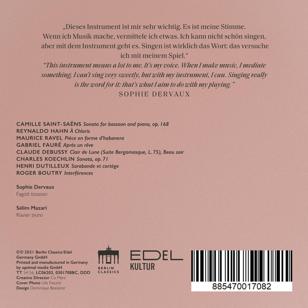 Berlin Classics Sophie Dervaux: Impressions