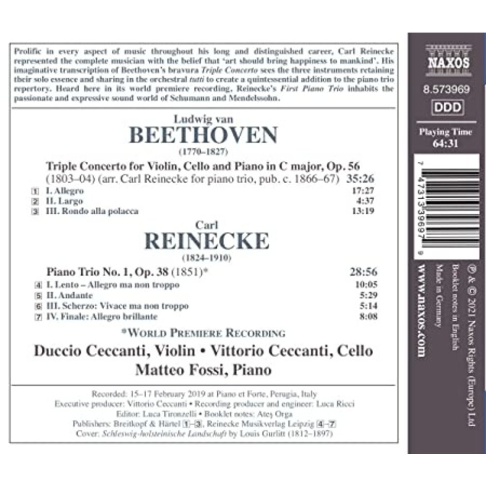Naxos Beethoven: Triple Concerto