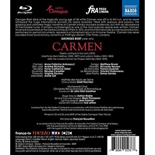Naxos Bizet: Carmen (Blu-Ray)