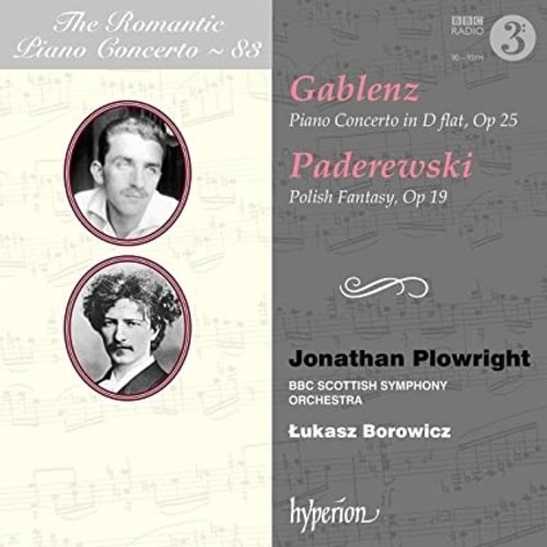 Hyperion Gablenz: Piano Concerto; Paderewski: Polish Fantasy