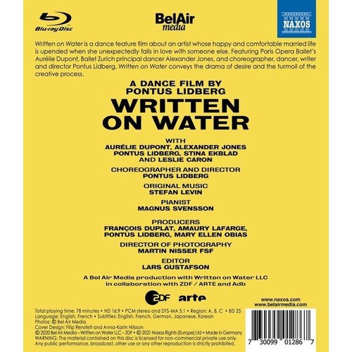 Naxos Levin: Written on Water (Blu-Ray)