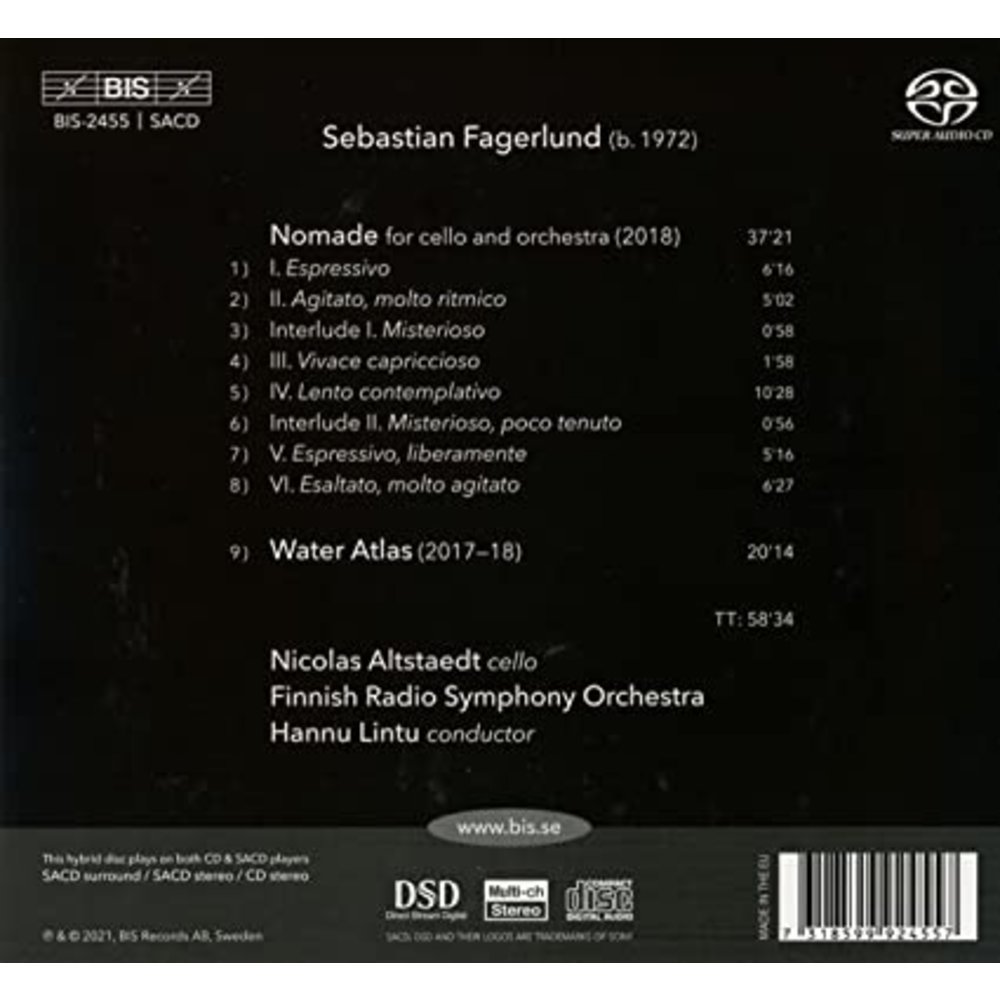 BIS Fagerlund: Nomade - Water Atlas