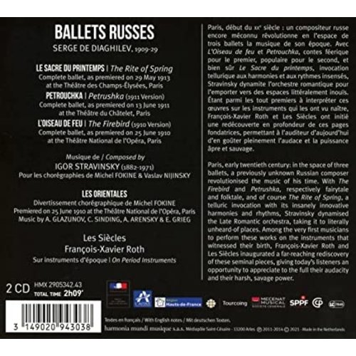 Harmonia Mundi Stravinsky: Ballets Russes