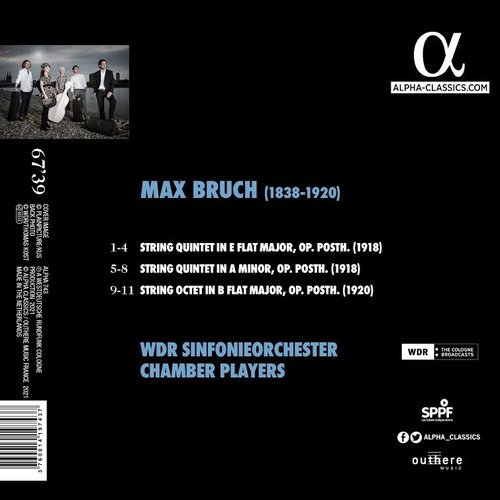 ALPHA MAX BRUCH: STRING QUINTETS & OCTET