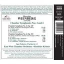 Naxos WEINBERG: CHAMBER SYMPHONIES NOS. 2 AND 4