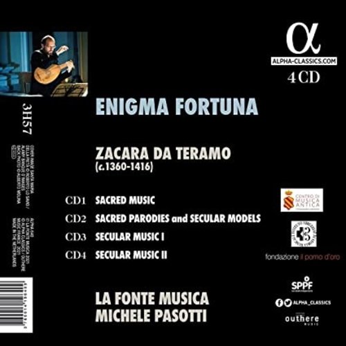 ALPHA ZACARA DA TERAMO: ENIGMA FORTUNA (COMPLETE WORKS)