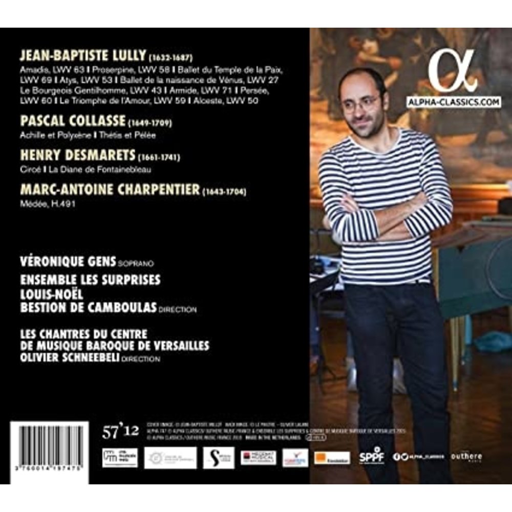 ALPHA LULLY, CHARPENTIER & DESMARETS: PASSION