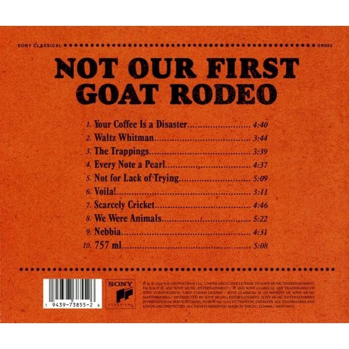 Sony Classical YO-YO MA: NOT OUR FIRST GOAT RODEO