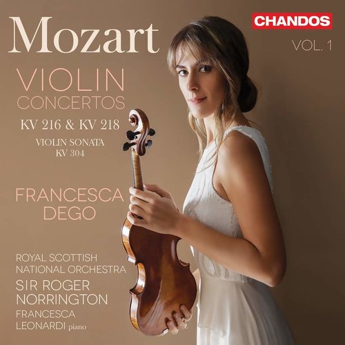 CHANDOS MOZART VIOLIN CONCERTOS 3 & 4