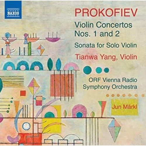 Naxos PROKOFIEV: VIOLIN CONCERTOS NOS. 1 AND 2 - SONATA FOR SOLO VI