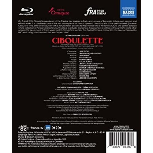 Naxos HAHN: CIBOULETTE (1BLURAY)