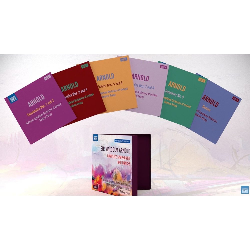 Naxos MALCOLM ARNOLD: COMPLETE SYMPHONIES AND DANCES (6CD)