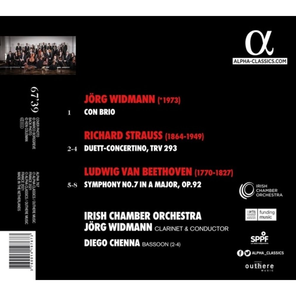 ALPHA WIDMANN, STRAUSS & BEETHOVEN: CON BRIO