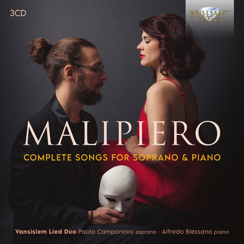 Brilliant Classics MALIPIERO: COMPLETE SONGS FOR SOPRANO AND PIANO (3CD)