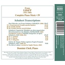 Naxos LISZT: COMPLETE PIANO MUSIC, VOL. 59 - SCHUBERT TRANSCRIPTIONS