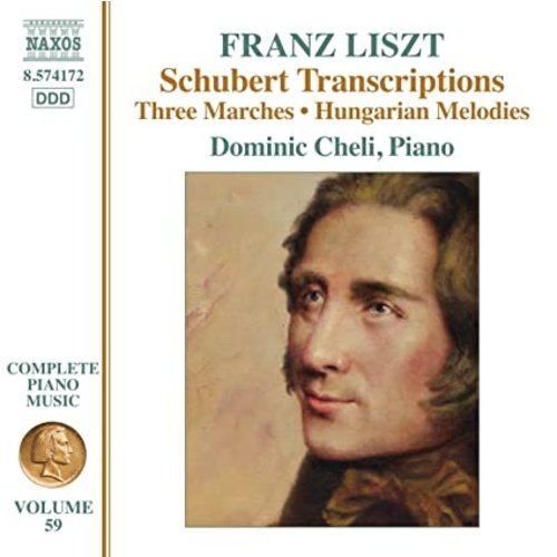 Naxos LISZT: COMPLETE PIANO MUSIC, VOL. 59 - SCHUBERT TRANSCRIPTIONS