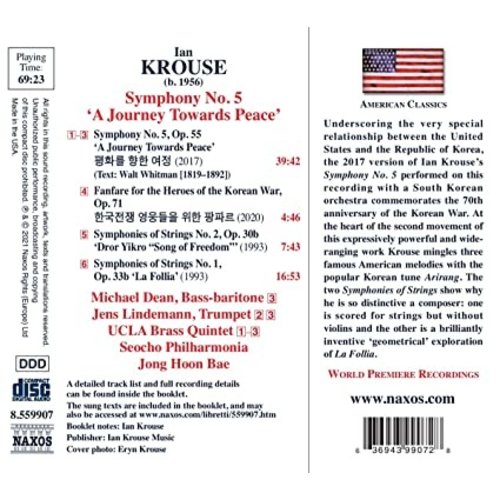 Naxos KROUSE: SYMPHONY NO. 5 'A JOURNEY TOWARDS PEACE'