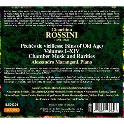 Naxos ROSSINI: COMPLETE PIANO MUSIC (13CD)