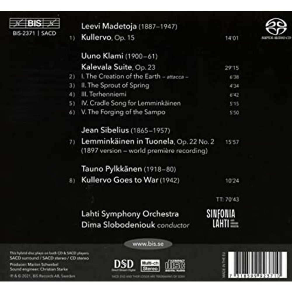 BIS SCENES FROM THE KALEVALA