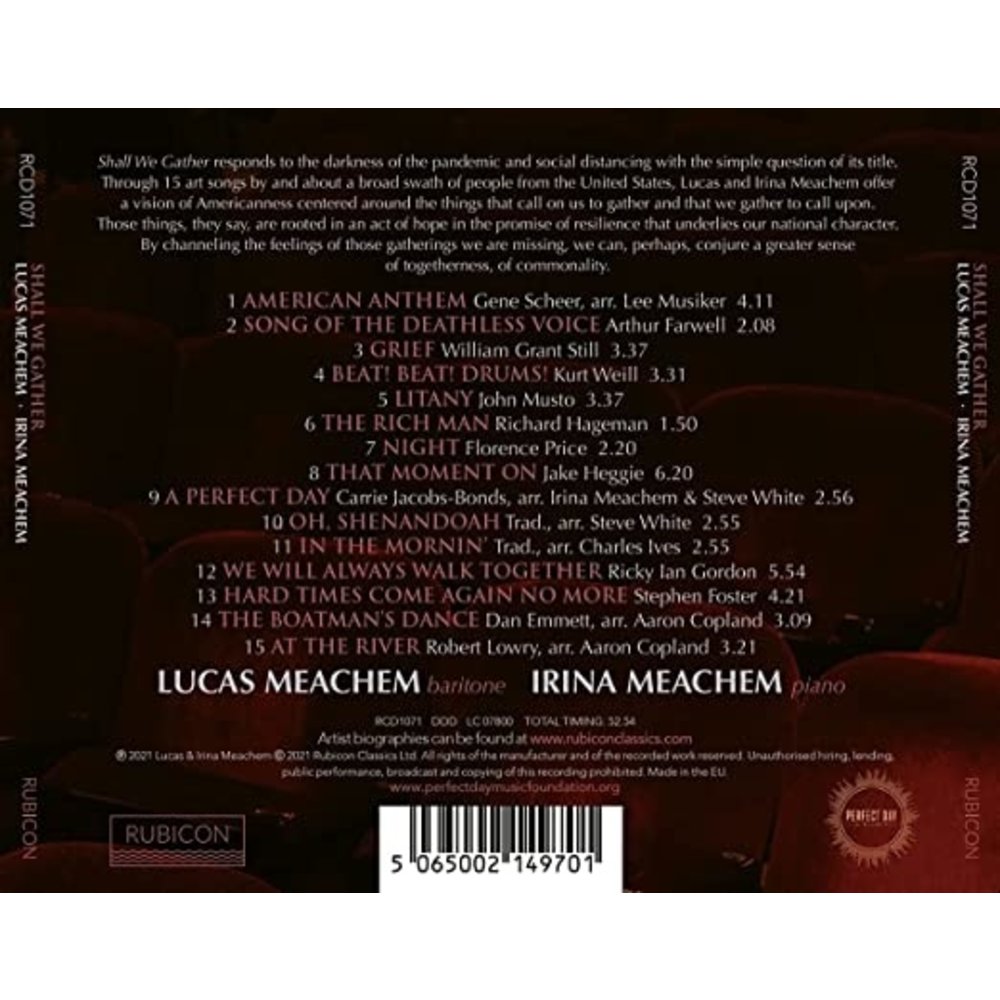 RUBICON SHALL WE GATHER