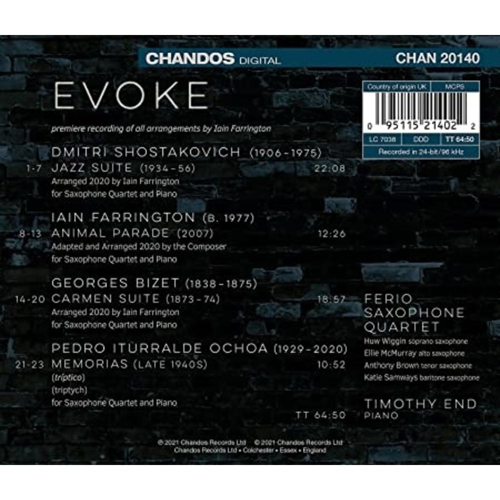 CHANDOS SHOSTAKOVICH: EVOKE