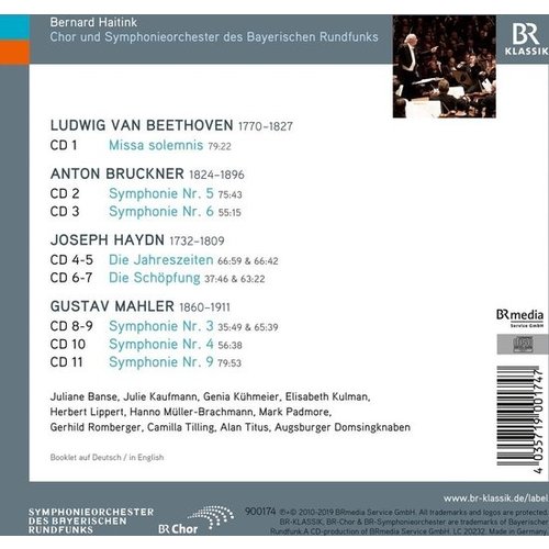 BR-Klassik BERNARD HAITINK PORTRAIT (11CD)