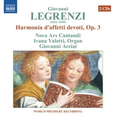 LEGRENZI: HARMONIA D'AFFETTI DEVOTI, OP. 3