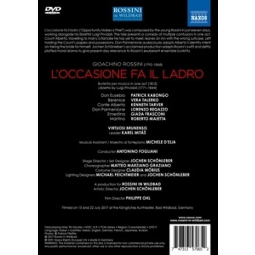 Naxos ROSSINI: L'OCCASIONE FA IL LADRO (DVD)