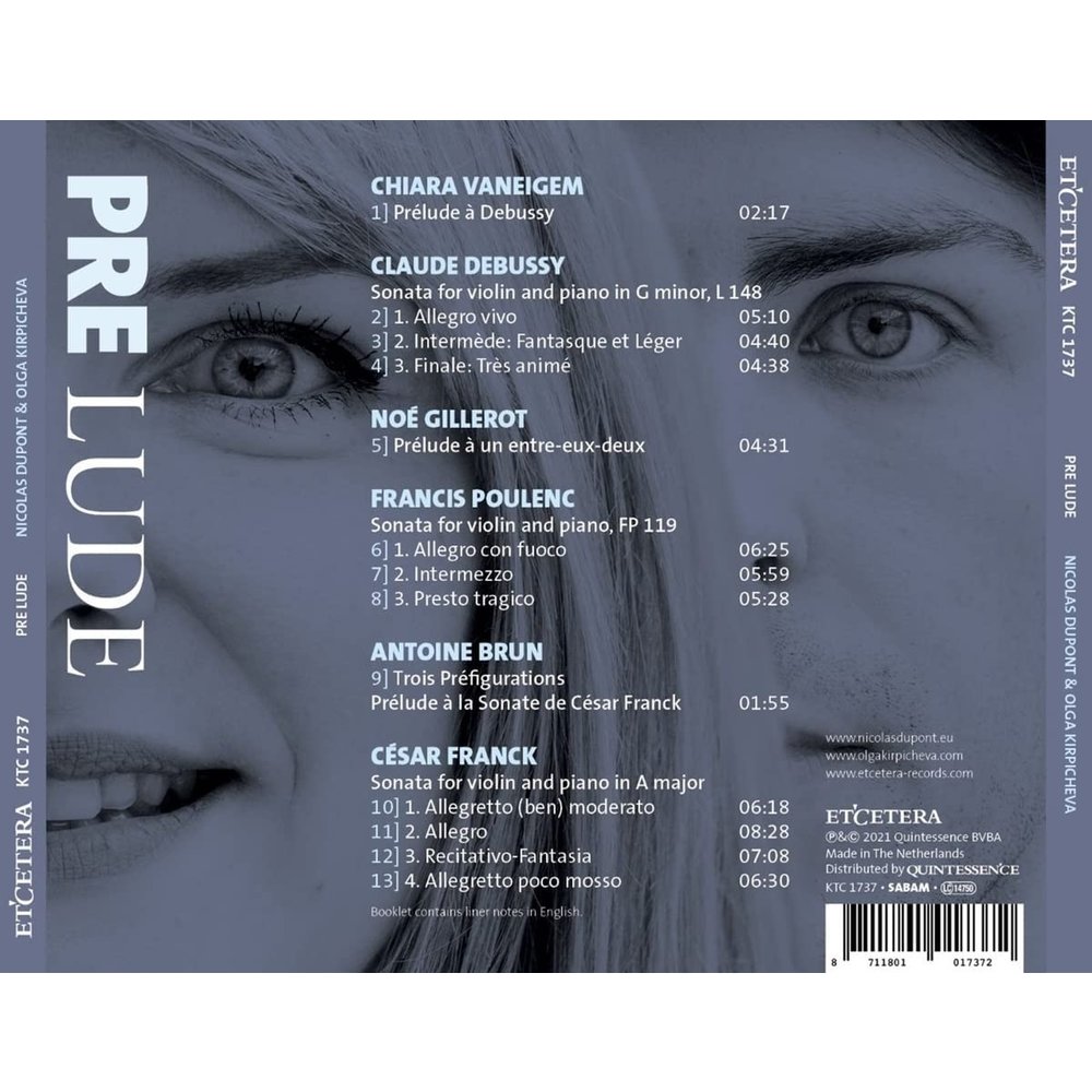 Etcetera Debussy, Poulenc, Franck: PRE LUDE