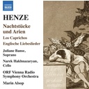 Naxos HENZE: NACHTSTUCKE UND ARIEN