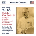 Naxos SOUSA: MUSIC FOR WIND BAND, VOL. 22