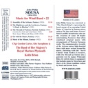 Naxos SOUSA: MUSIC FOR WIND BAND, VOL. 22