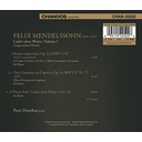 CHANDOS MENDELSSOHN SONGS WITHOUT WORDS VOL.1