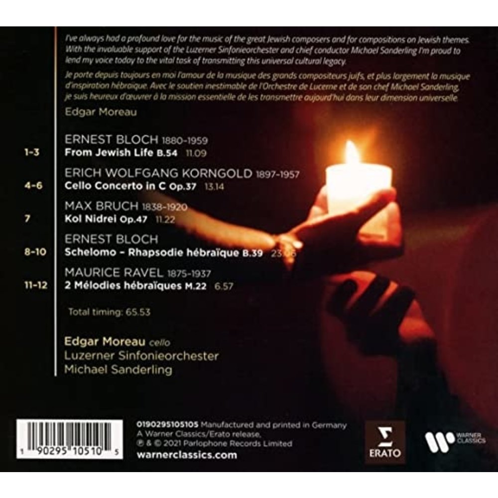 Erato/Warner Classics EDGAR MOREAU: TRANSMISSION