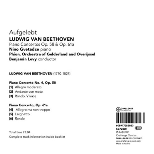 BEETHOVEN: PIANO CONCERTOS OP.58 & OP.61