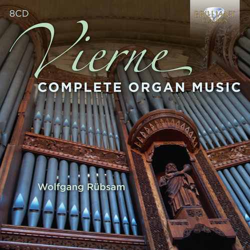 Brilliant Classics VIERNE: COMPLETE ORGAN MUSIC (8CD) KLASSIEKE ZAKEN AANBIEDING