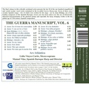 Naxos THE GUERRA MANUSCRIPT, VOL. 6 - 17TH CENTURY SECUL