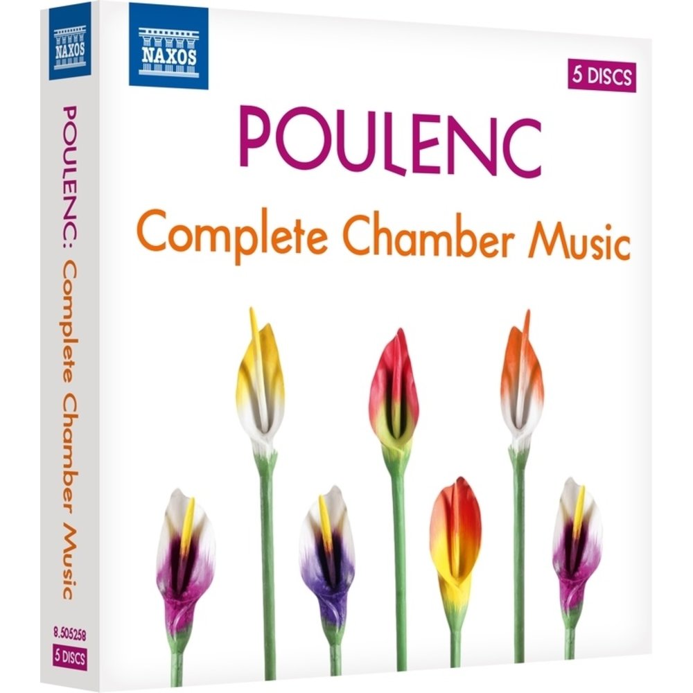 Naxos POULENC: COMPLETE CHAMBER MUSIC (5CD)