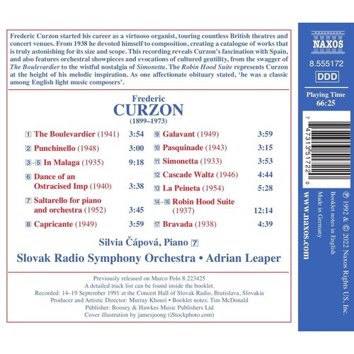 Naxos CURZON: BRITISH LIGHT MUSIC, VOL. 6