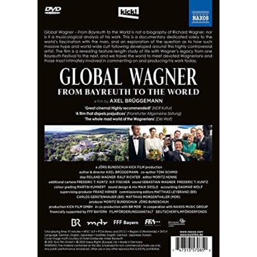 Naxos GLOBAL WAGNER - FROM BAYREUTH TO THE WORLD (DVD)