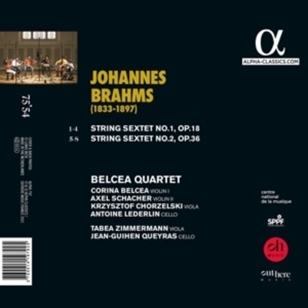 ALPHA BRAHMS: STRING SEXTETS
