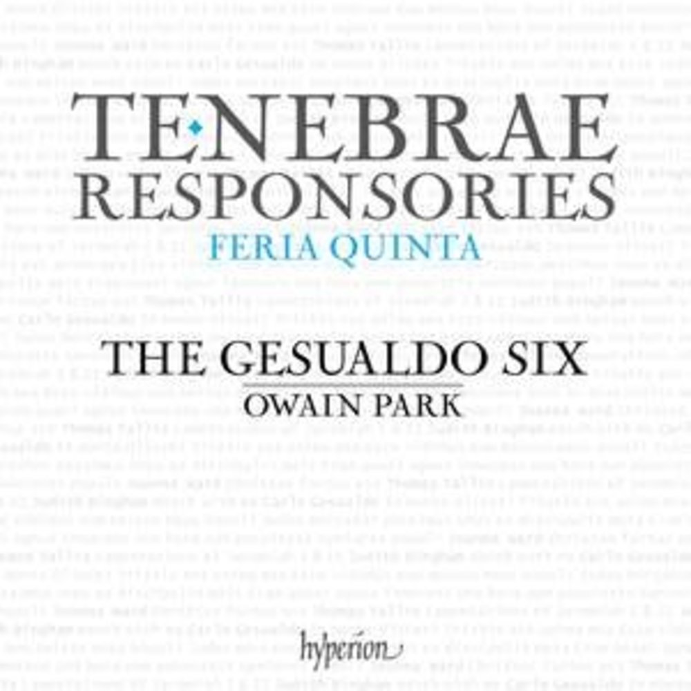 Hyperion GESUALDO: TENEBRAE RESPONSORIES FOR MAUNDY THURSDAY
