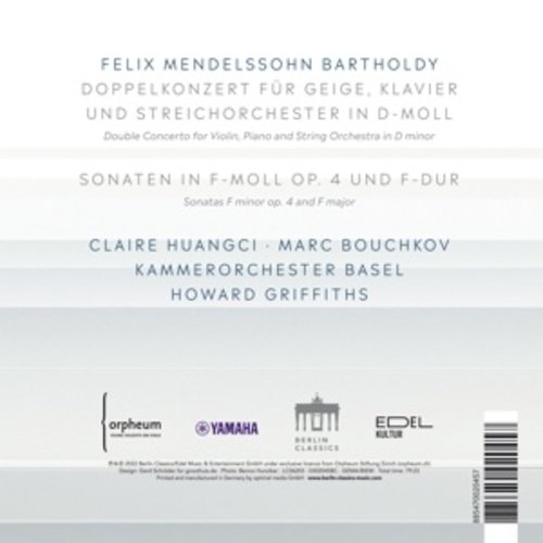 Berlin Classics MENDELSSOHN:COMPLETE WORKS VIOLIN/PIANO