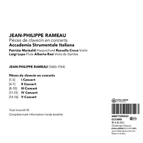 RAMEAU: PIECES DE CLAVECIN EN CONCERTS